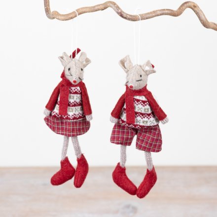 Scandinavian Hanging Mice, 2a