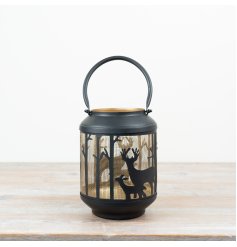 Illuminate your space with this elegant Deer Lantern 