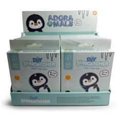 Create your own charming penguin suncatcher with the Adoramals Ocean Nico DIY kit 