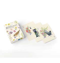 Discover the Jan Pashley Wings & Wildflowers Playing Card Deck