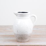 View Natural Two Tone Textured & Glazed Vase , 25cm Details Elegant ceramic vase with a textured, two-tone glaze for a subtle statement