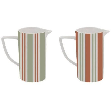 25cm Orchard Stripe Vase, 2/A 
