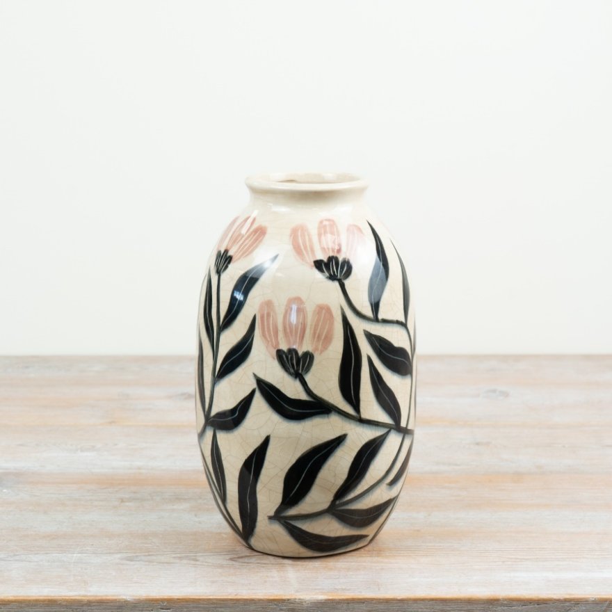 28cm Leaf Design Vase