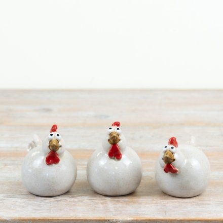 Little Lookers Chicken Deco, 8.7cm 