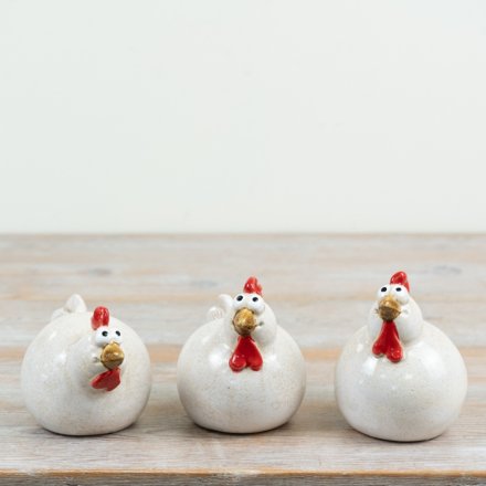 Little Lookers Shelldon chicken Deco, 10.6cm 