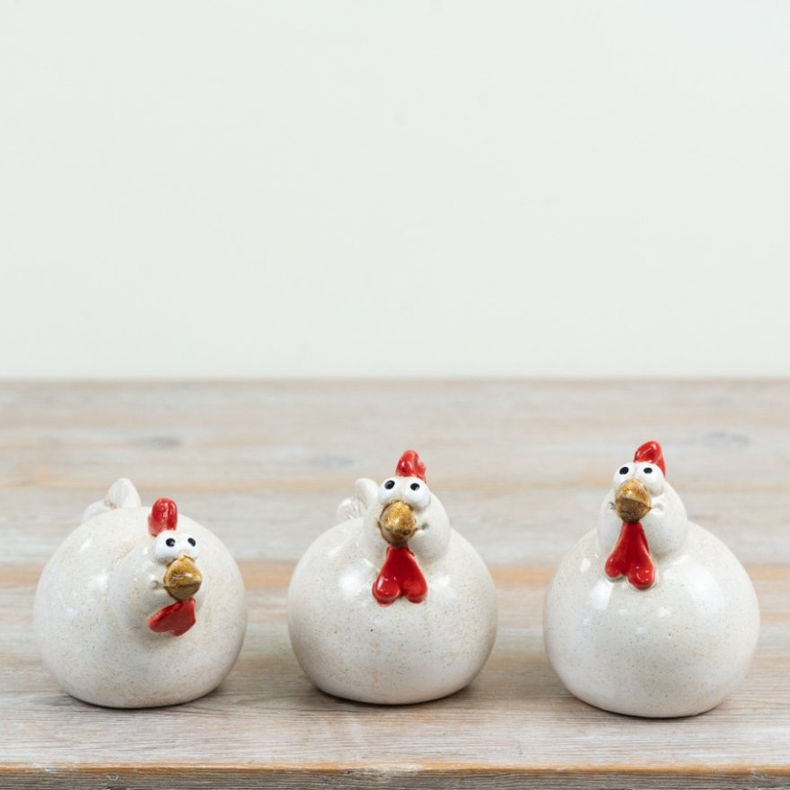 Shelldon Little Lookers Chicken Trio, 10.6cm