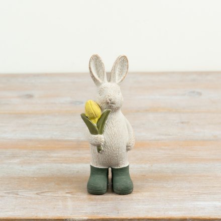 a charming rabbit figurine perfect for mothers day 