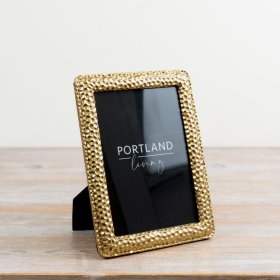 Elegant gold frame designed to highlight your most treasured moments with style