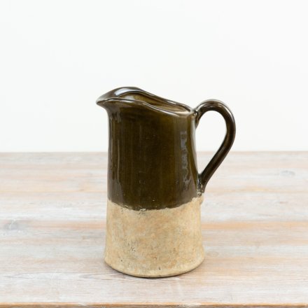 Two Tone Jug Vase, 22.5cm 