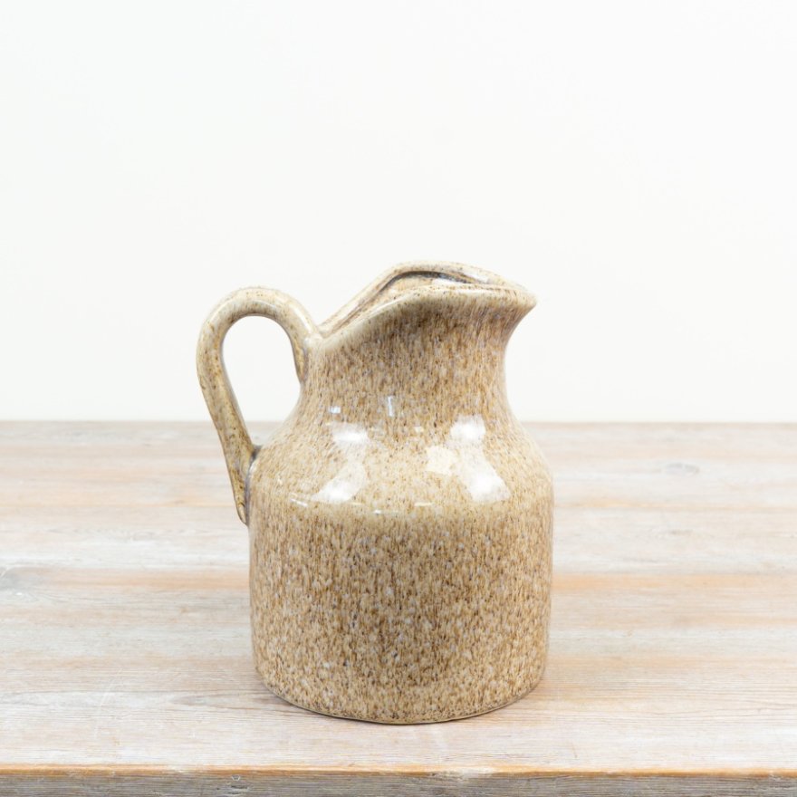 21cm Natural Speckled Jug