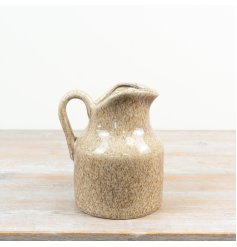 a charming speckled jug 