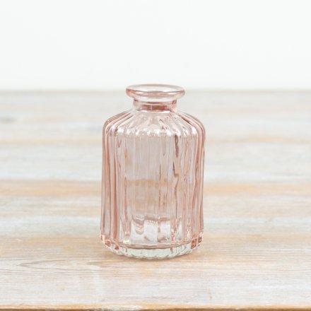 a charming pastel coloured stem vase 