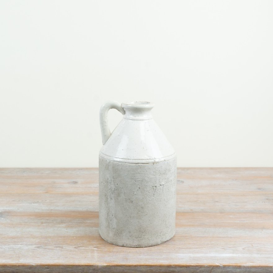 Natural 2 Tone Jug Vase, 29cm 