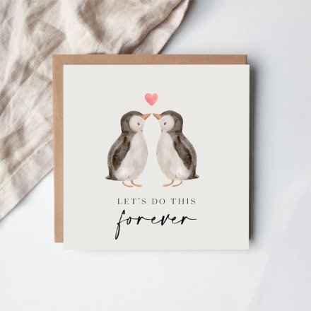 Let's Do This Forever Greeting Card, 15cm 