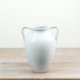 an elegant glazed vase with classic appeal