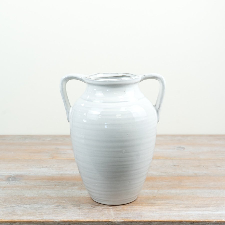 an elegant glazed vase with classic appeal