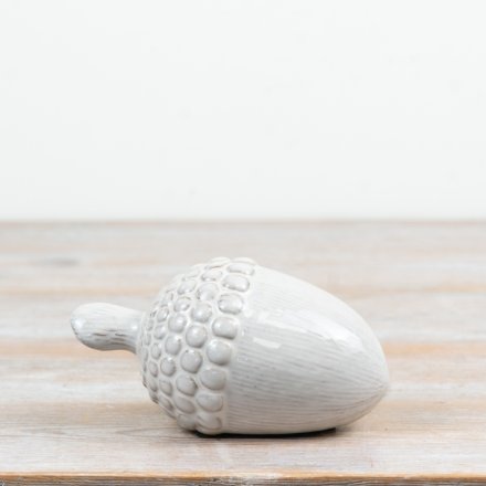 14cm Ceramic Pinecone Ornament