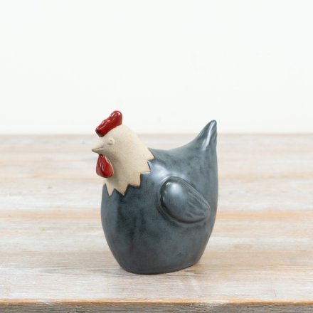 Decorative Hen Figurine, 13.9cm