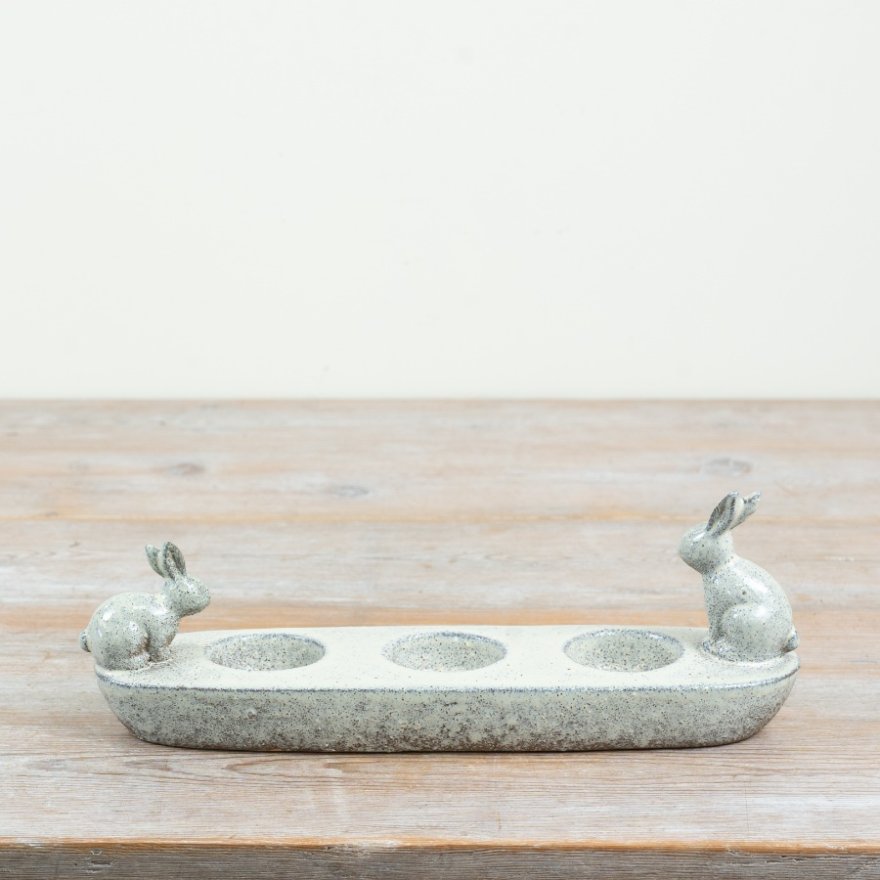 Bunny Rabbit Tea Light Holder, 27.2cm