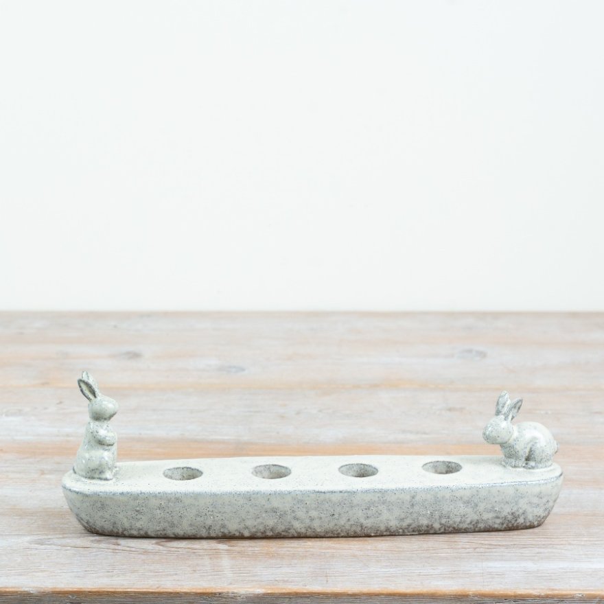 31cm Rabbit Bunny Candle Holder