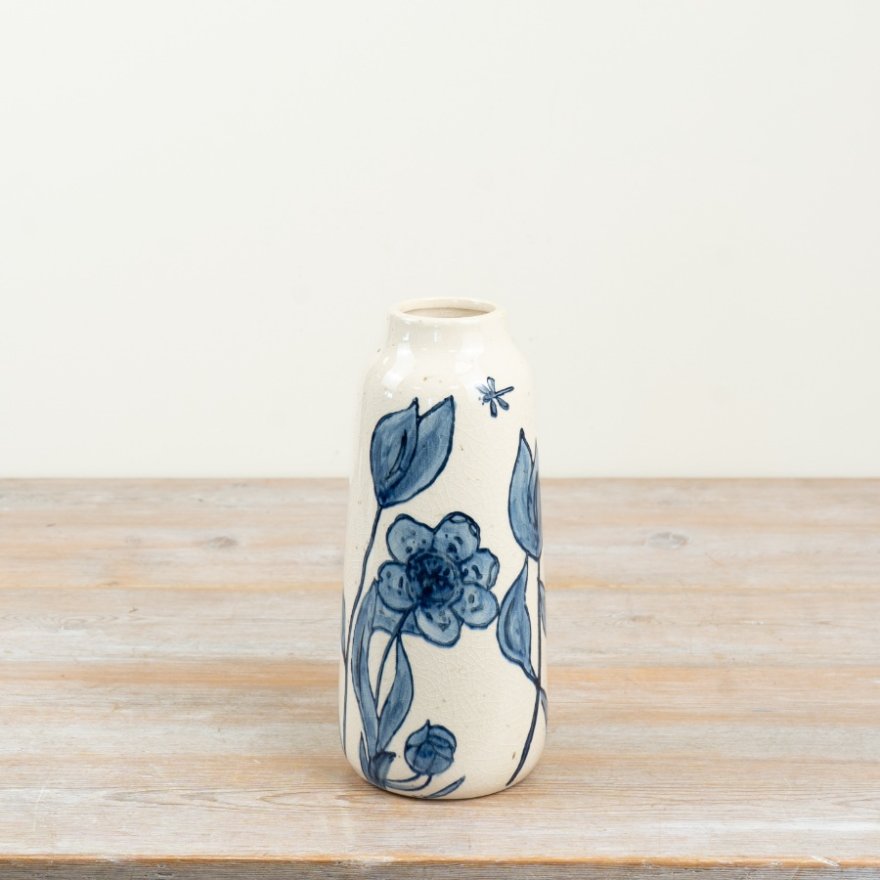 Elsie Hand Painted Vase, 25cm 