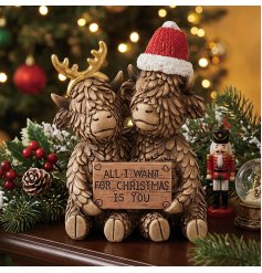 Charming Highland Cows bring festive cheer to your home this Christmas