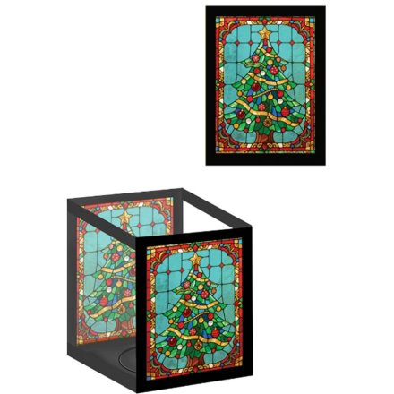 15cm Christmas Tree Tea Light Holder