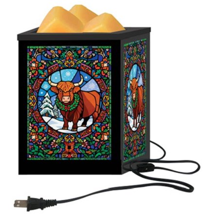 Highland Cow Aroma Lamp, 15cm 