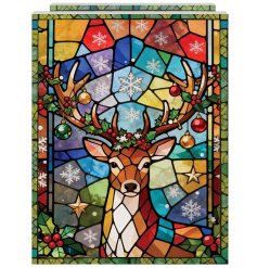 Enchant your décor with a charming LED-lit reindeer bust plaque