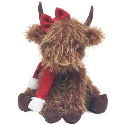Hattie Highland Cow Deco