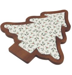 Serve your cheeses in rustic style with our beautifully crafted tree-shaped cheese board