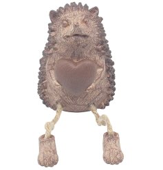 a charming hedgehog ornamnet 