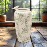 a charming song bird style flower vase