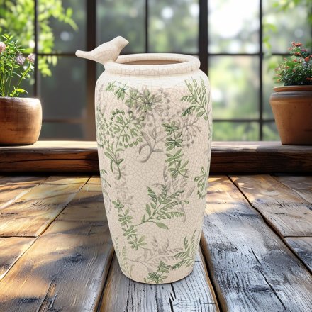 27cm Song Bird Vase