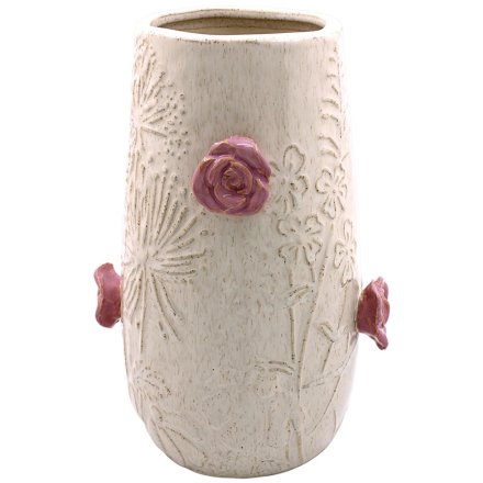 3D Rose Vase, 26cm