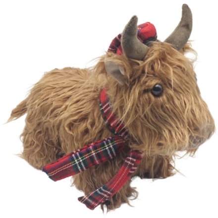 Highland Cow Doorstop, 32cm 