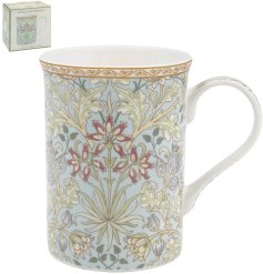 a gorgeous William morris breakfast mug
