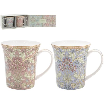 S/2 Hyacinth Mugs, 12cm 