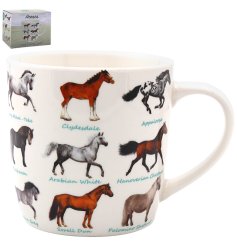 this charming hors mug is perfect for all your horse loving friends 