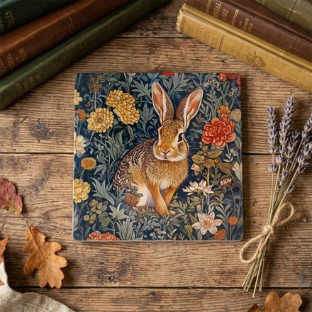 William Morris Hare Design Coaster, 10cm