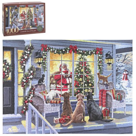 Cat & Dog 1000pc Jigsaw Puzzle 