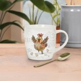View Bug Art Harriet Hen Mug, 10cm Details A charming bug art design mug with a cute hen