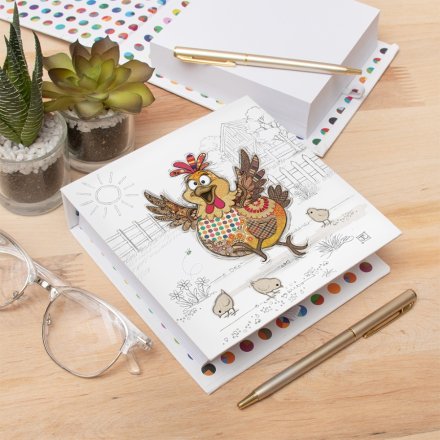 Harriet Hen Note Pad