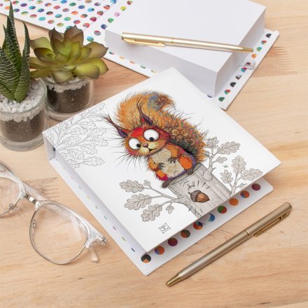 Memo Pad Sarah Squirrel 