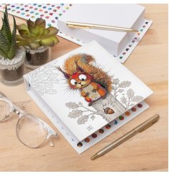 a delightful insect-inspired notepad to brighten your day