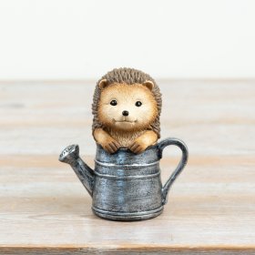 endearing hedgehog decoration for shelves vintage-style garden ornament ideal for hedgehog enthusiasts