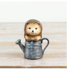 charming hedgehog shelf ornament with vintage garden appeal ideal gift for hedgehog fans