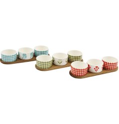 Bring rustic elegance to your dining with our exquisite 3-piece tapas serving collection