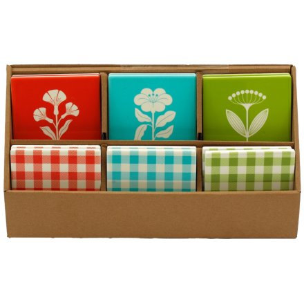3/A Summer House Coaster, 10cm 