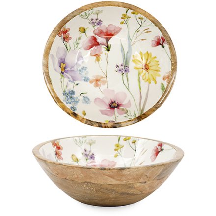 2/A Spring Flower Bowl, 25cm
